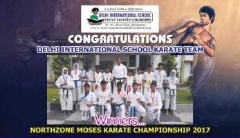 Delhi International School Karate Team made us proud