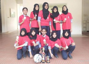 Malappuram District CBSE Schools Under 14 Girls Football Tournament Champions