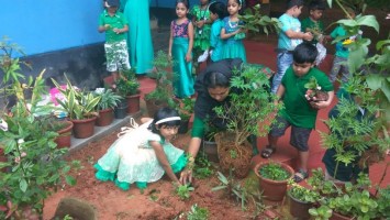 Its our gift to Mother Earth Montessori Gardening Day